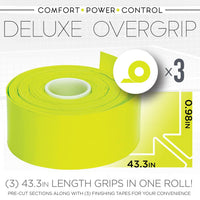 Deluxe Overgrip Tape (3 Pack)
