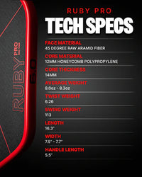 Six Zero Ruby Pro 14 mm raketė